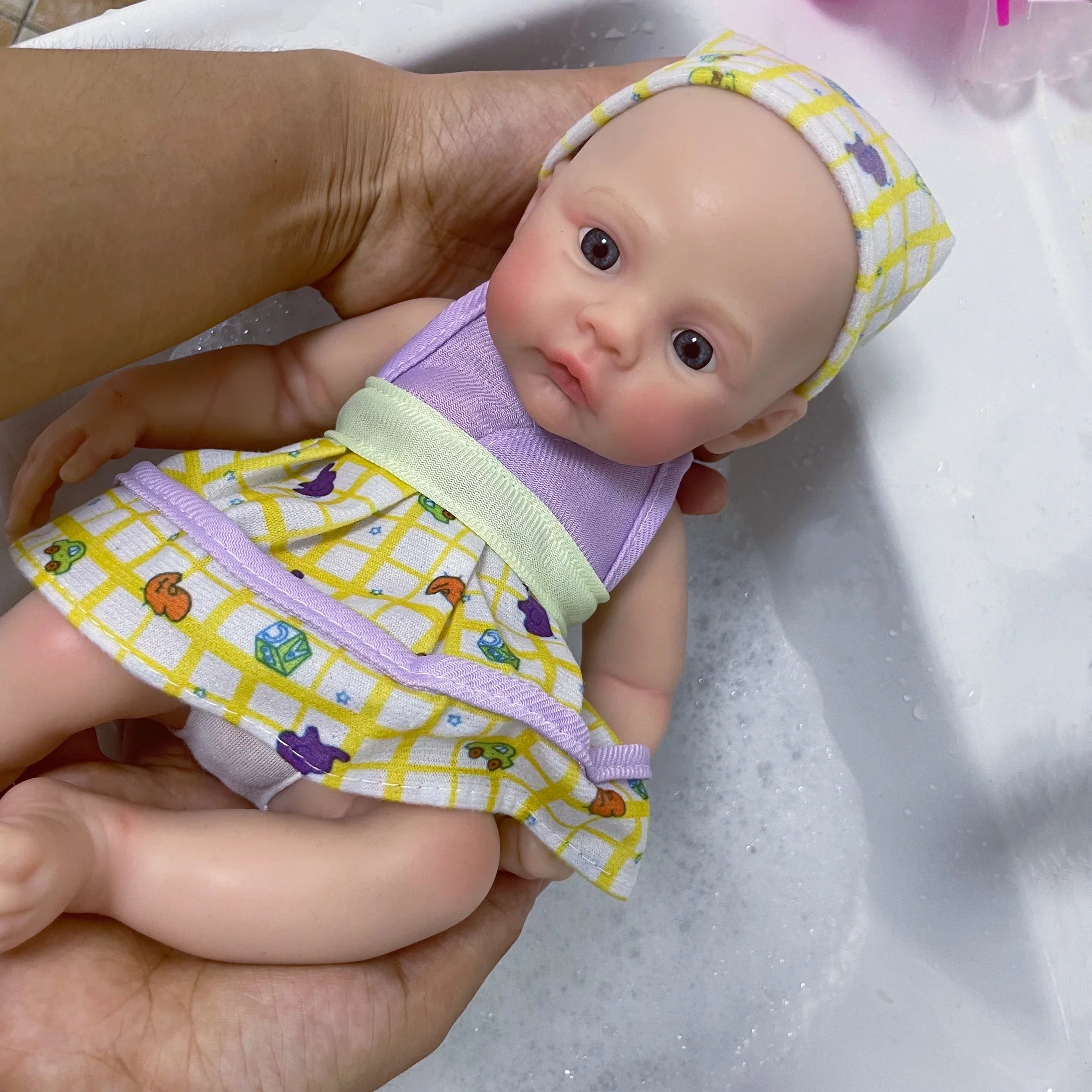 Image of Reborn Baby Dolls Mini 30Cm Full Silicone Reborn Baby Meadow Doll