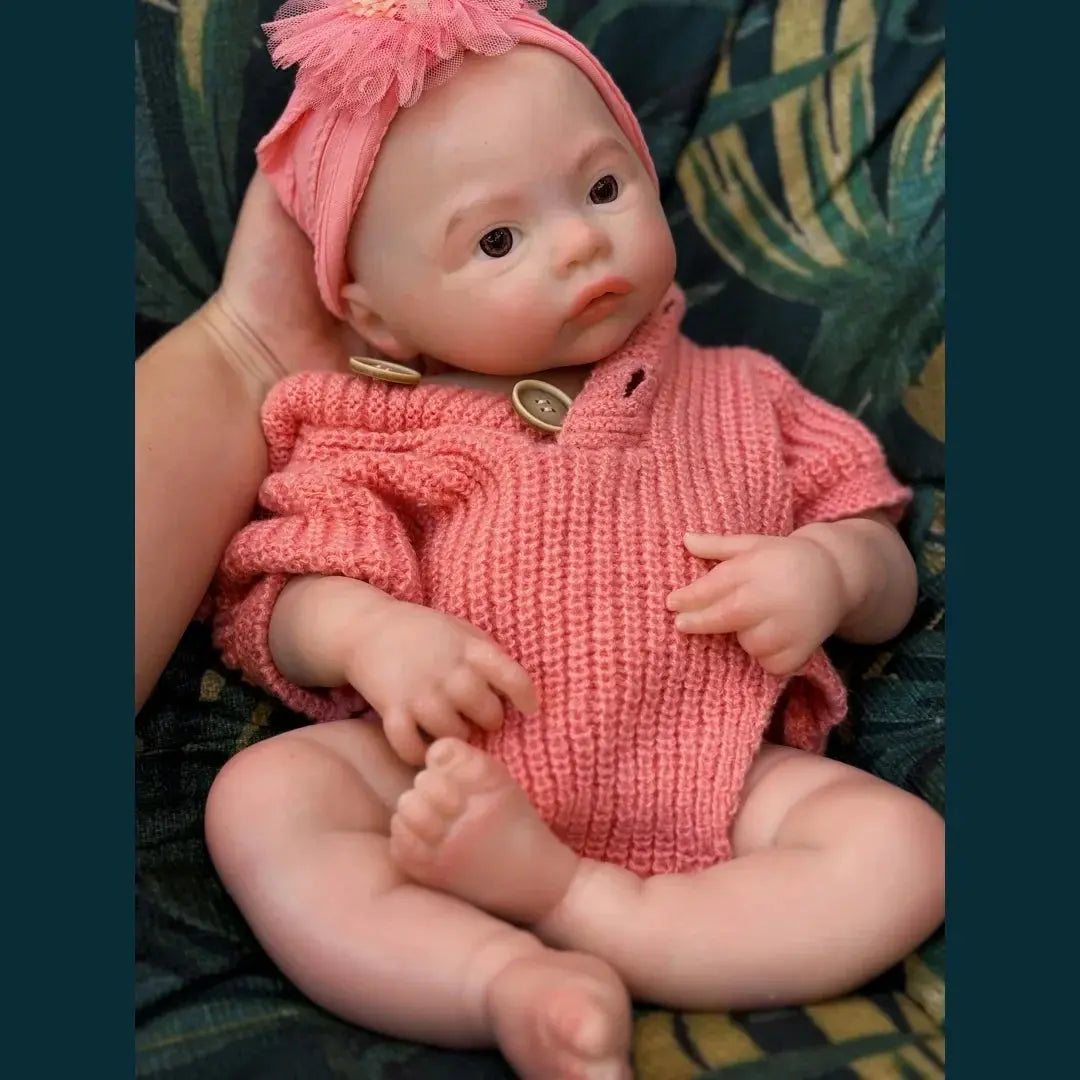 Image of Reborn Baby Dolls 45Cm Meadow Can Open Mouth  Solid Bebe Reborn De