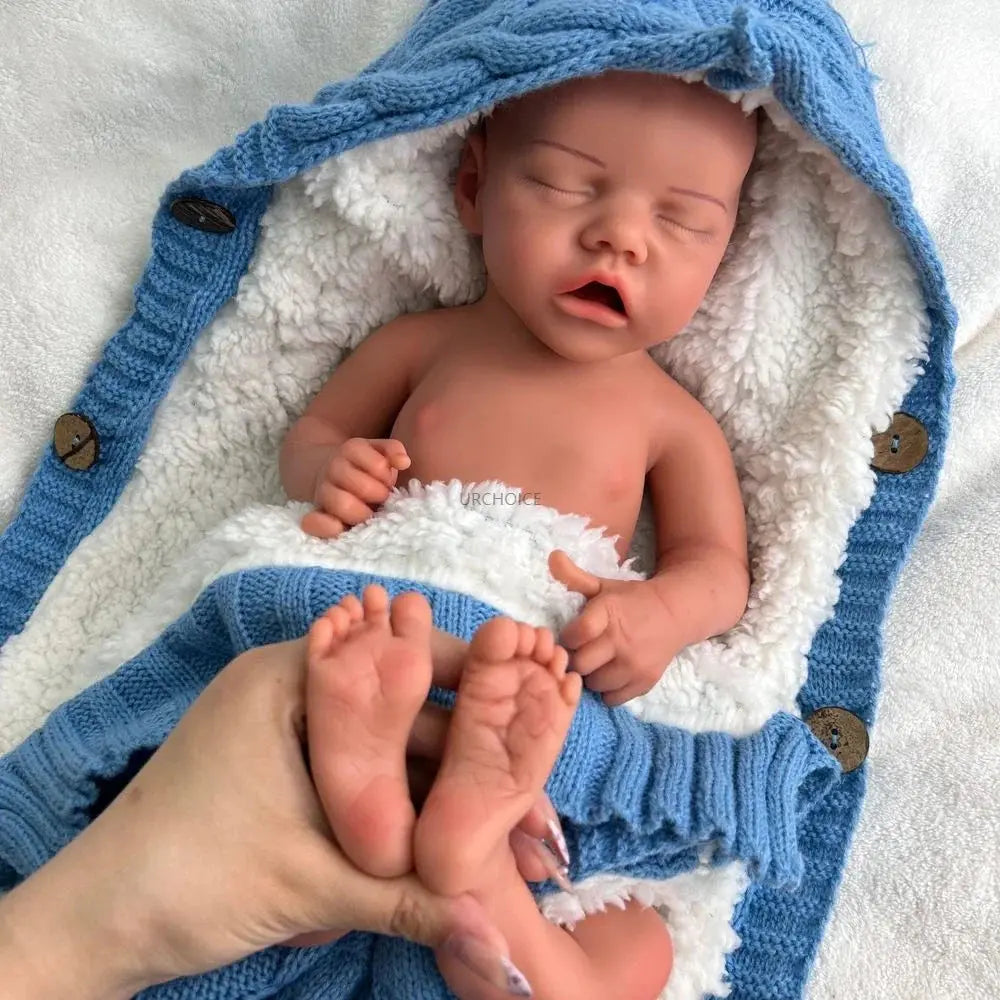Image of Reborn Baby Dolls Realistic 45Cm Silicone Reborn Baby Girl Lifelike