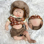 Image of Reborn Baby Dolls 26Cm Lifelike Silicone Bebe Reborn Boy Soft Newborn