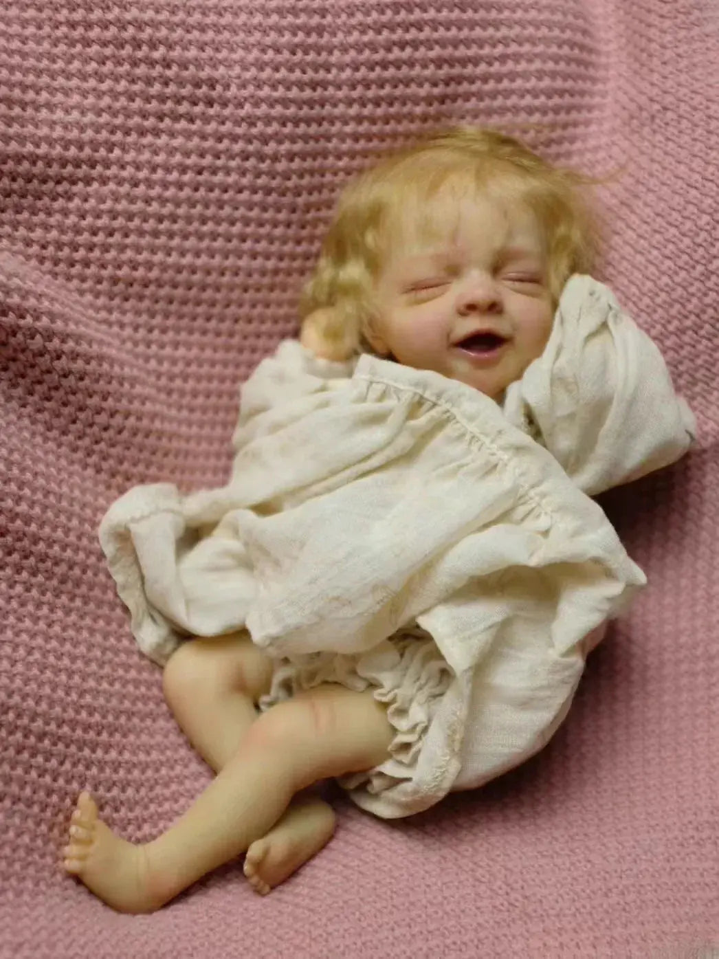 Image of Reborn Baby Dolls 12.5Inch Bebe Reborn Salia Solid Silicone Reborn