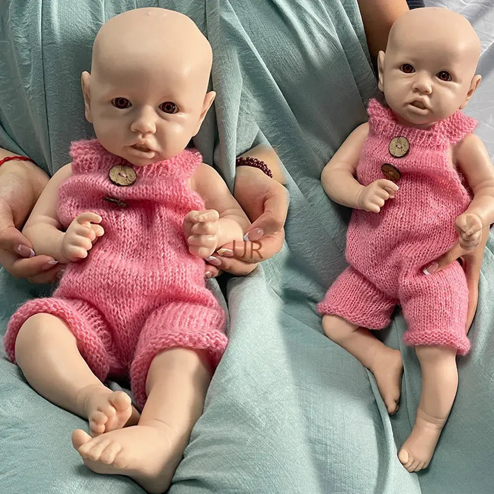Image of Reborn Baby Dolls Lifelike Details 18Inch Full Body Solid Baby Girl