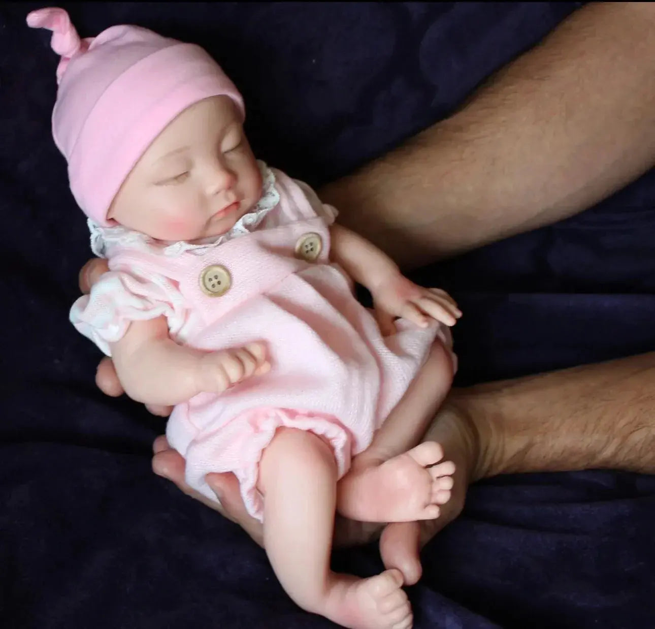 Image of Reborn Baby Dolls Can Drink And Wet 33Cm Washable Solid Silicone Bebe