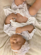 Image of Reborn Baby Dolls Loulou Boy/Girl 18Inch Bebê Reborn De Silicone