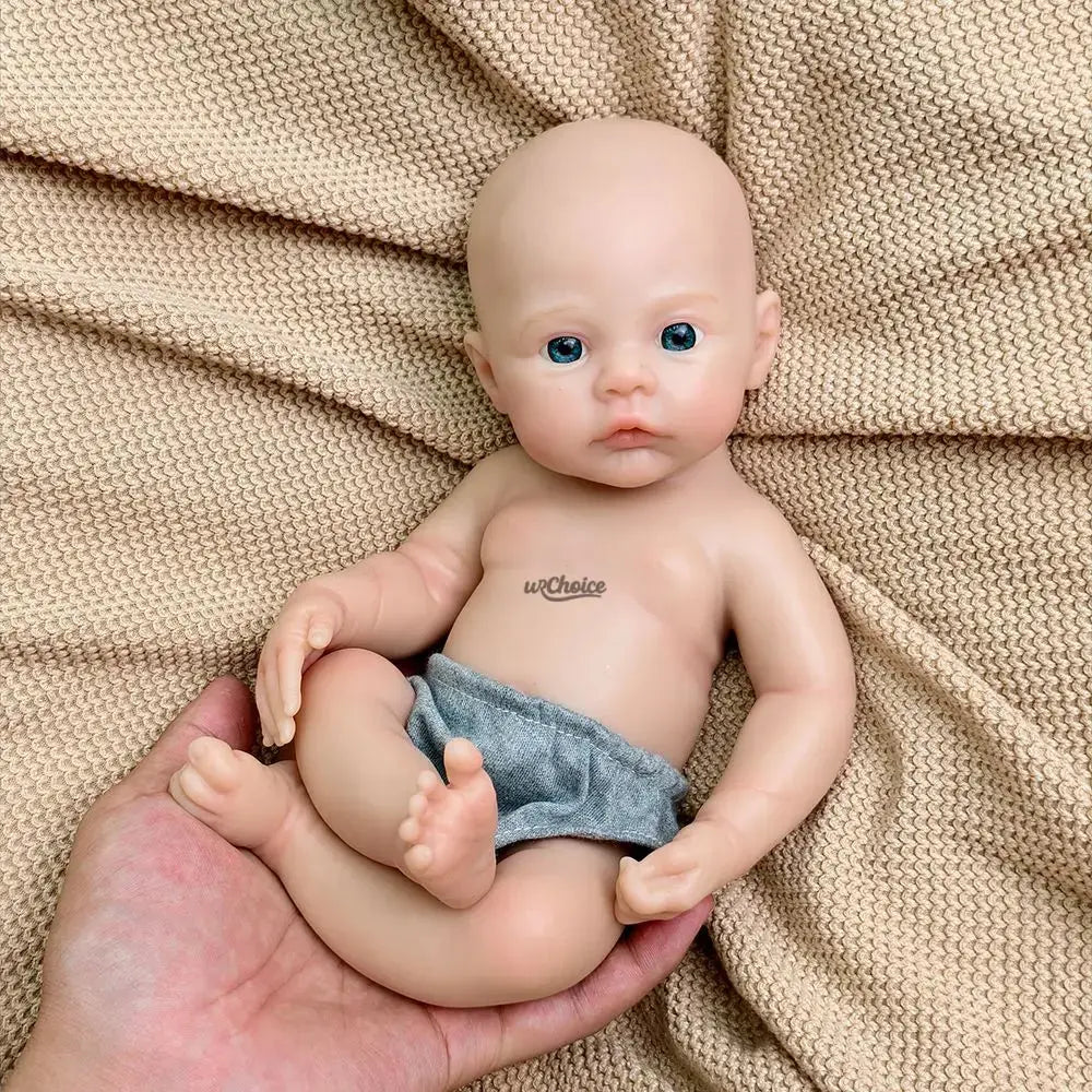Image of Reborn Baby Dolls Micro 30 Cm 12Inch Baby Girl Meadow Full Body Soft