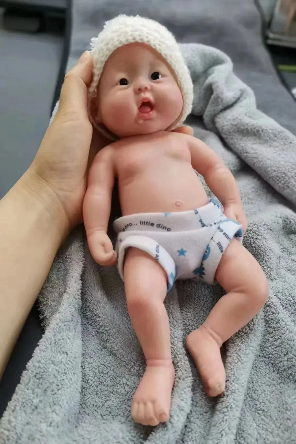 Image of Reborn Baby Dolls 28Cm Soft Full Body Solid Silicone Reborn Dolls