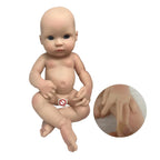 Image of Reborn Baby Dolls 35Cm Reborn Silicona Completo Finished Full
