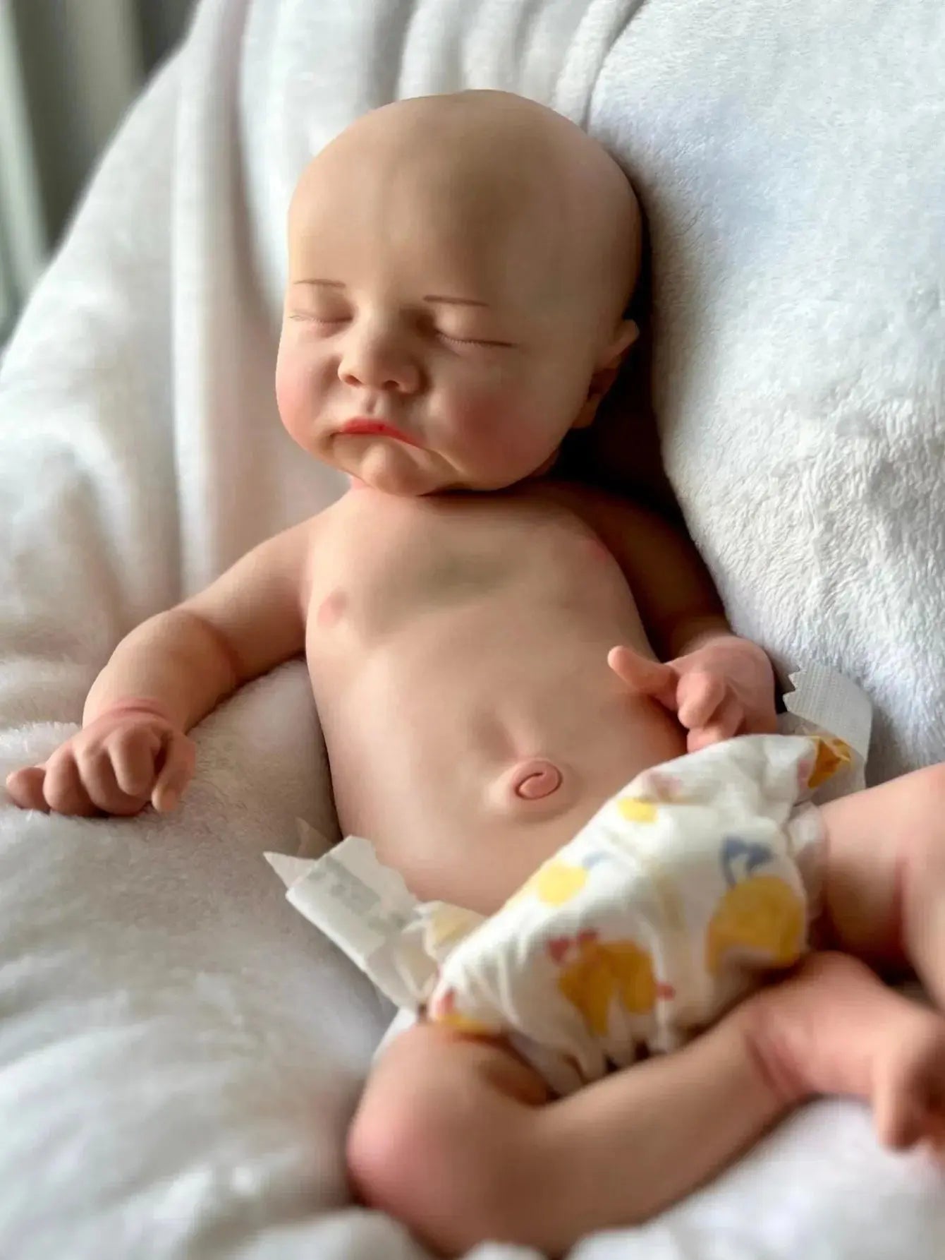 Image of Reborn Baby Dolls 16-Inch (40Cm) Cuddly Sleeping Reborn Baby Doll -