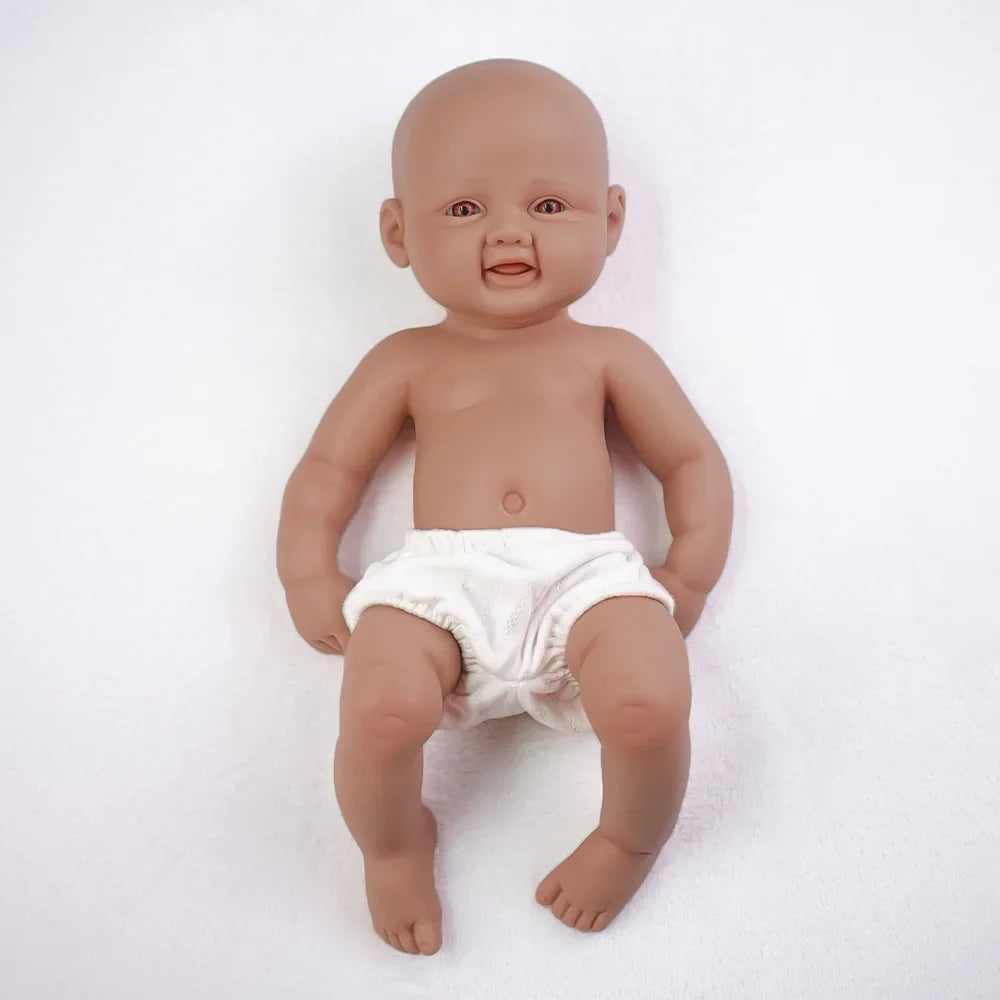 Image of Reborn Baby Dolls 17.3-Inch Stunning Smile With Open Eyes! Medical