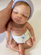 Image of Reborn Baby Dolls 10 Inch 25.4 Cm Soft Silicone Bebe Reborn Girl