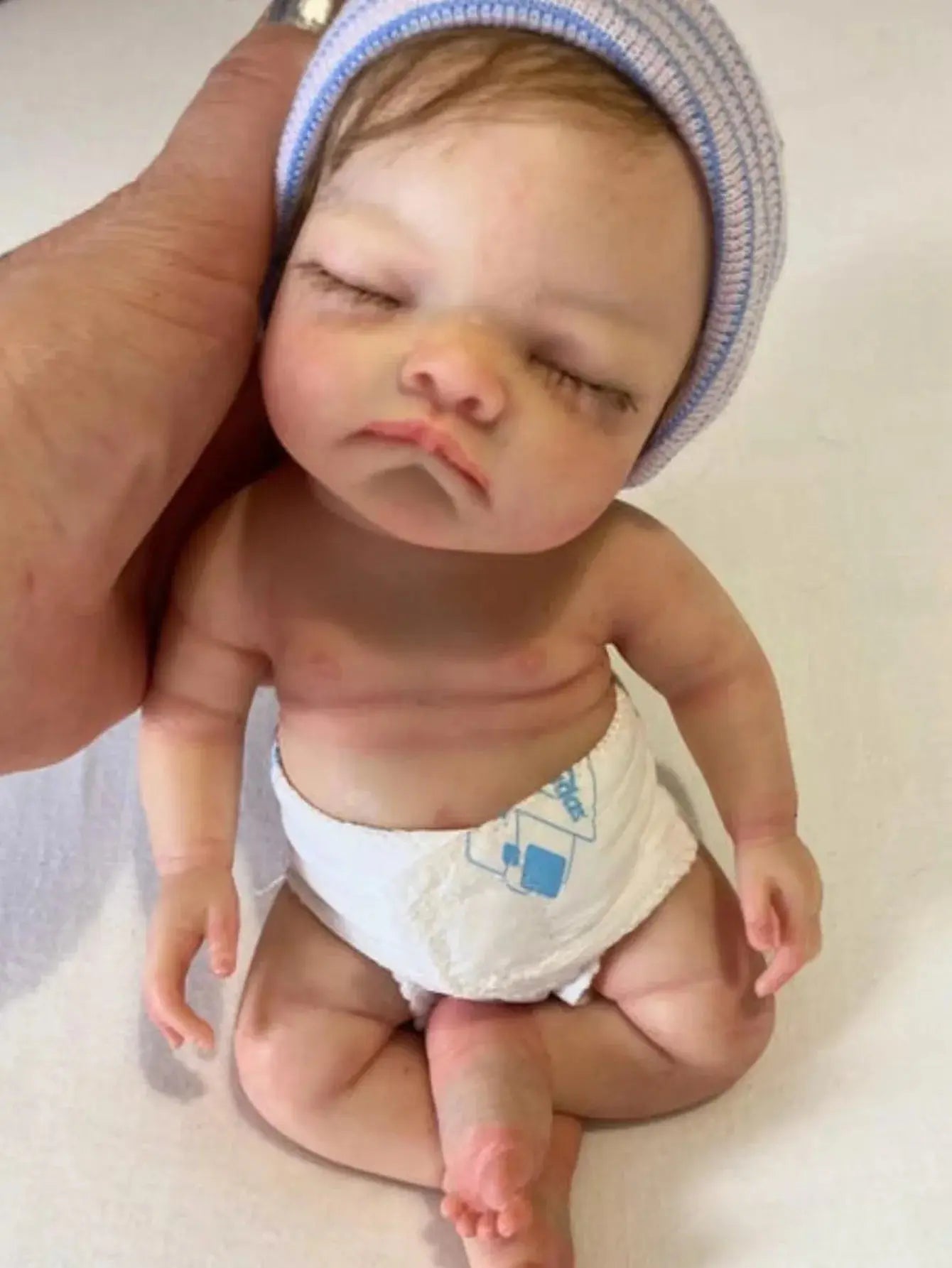 Image of Reborn Baby Dolls 10 Inch 25.4 Cm Soft Silicone Bebe Reborn Girl