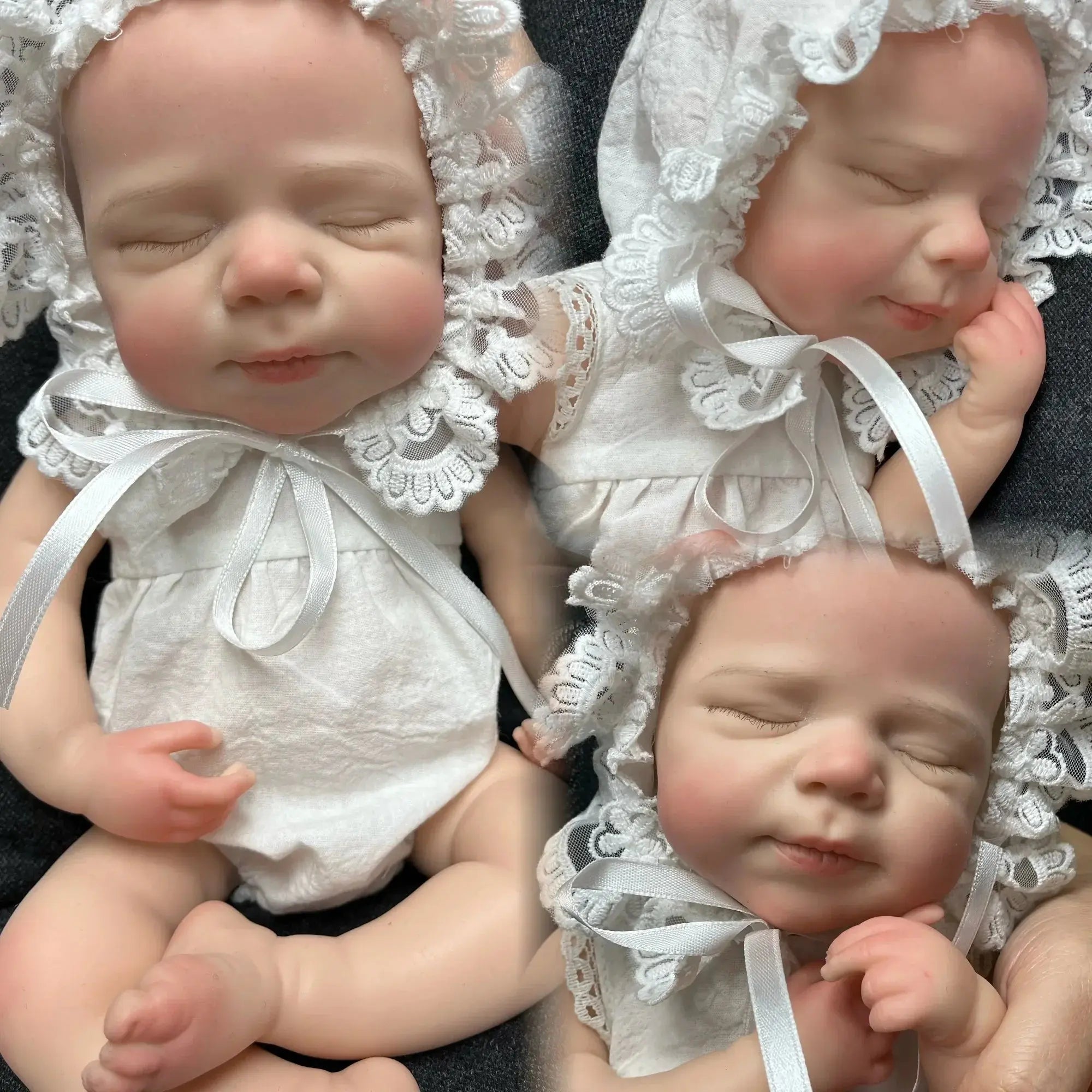 Image of Reborn Baby Dolls 13Inch Open Mouth Pascale Reborn Dolls Full Body