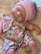 Image of Reborn Baby Dolls 13Inch Open Mouth Reborn Dolls Pascale&Vivienne