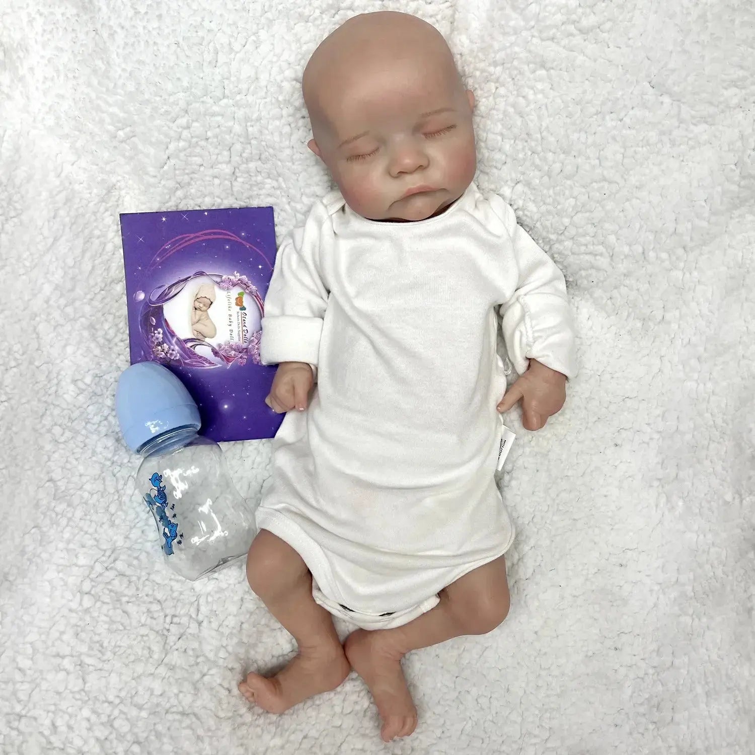 Image of Reborn Baby Dolls 42Cm Silicone Boy Levi Painted/Unpainted Doll Full