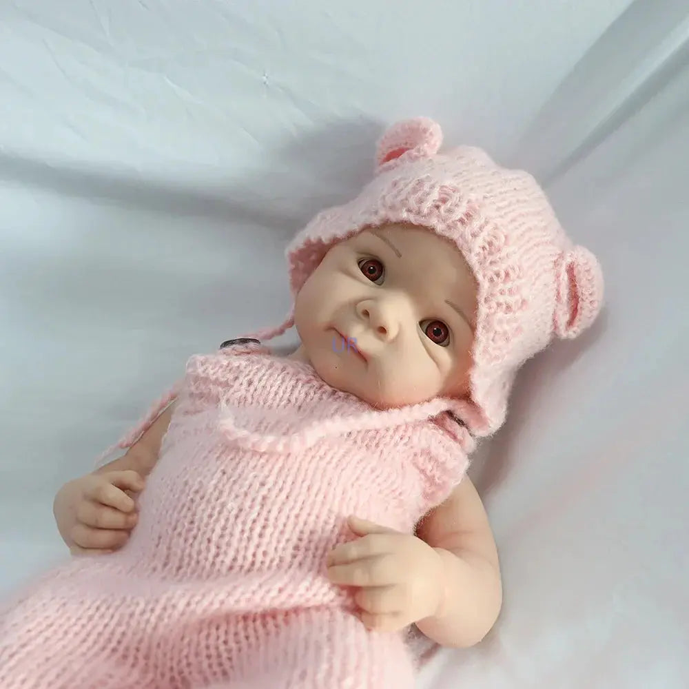 Image of Reborn Baby Dolls 19 Inch Lifelike Silicone Reborn Baby Doll Girl