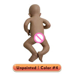 Image of Reborn Baby Dolls 18Inch Lifelike Details Poseable Limbs Soft