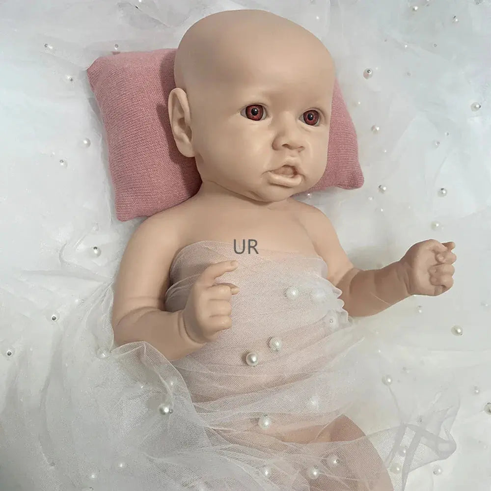Image of Reborn Baby Dolls Lifelike Details 18Inch Full Body Solid Baby Girl