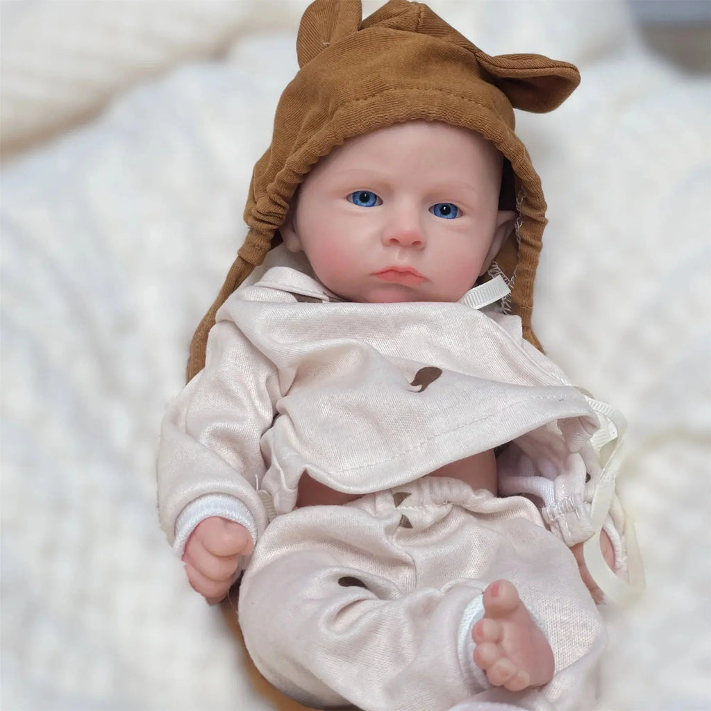 Image of Reborn Baby Dolls 33Cm Painted/Unpainted Silicone Boy Bebe Reborn