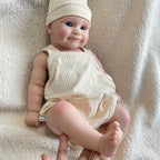 Image of Reborn Baby Dolls 20 Inch Pinky Girl Maddie Lifelike Silicone Reborn