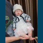 Image of Reborn Baby Dolls 22Inch Big Size Can Open Mouth Bébé Reborn De