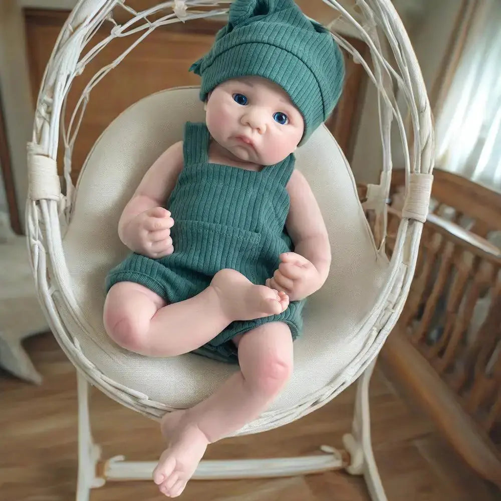 Image of Reborn Baby Dolls 16 Inch Lifelike Full Body Soft Silicone Reborn