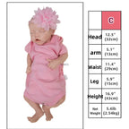 Image of Reborn Baby Dolls Authentic 17" African American Reborn Baby Doll