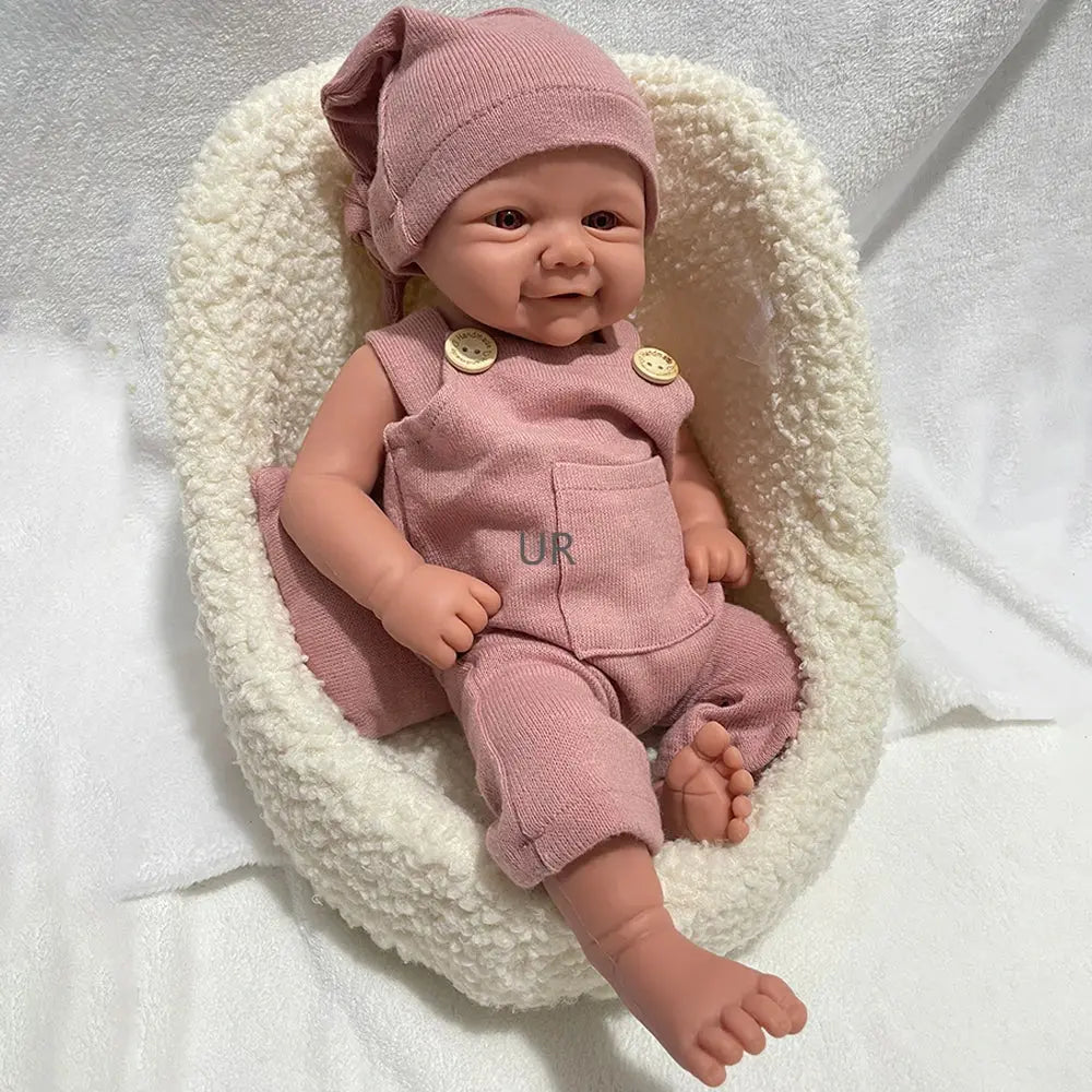 Image of Reborn Baby Dolls Waterproof Weighted Baby Girl 18" Lifelike Full