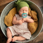 Image of Reborn Baby Dolls 45Cm Can Open Mouth Silicone Bébé Reborn Loulou