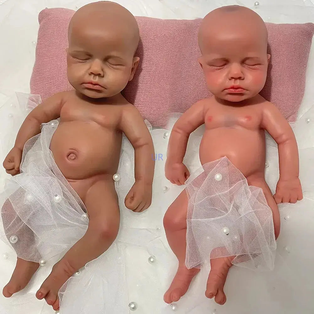 Image of Reborn Baby Dolls Kids Parent Gift Soft 13" Ifelike Silicone Reborn