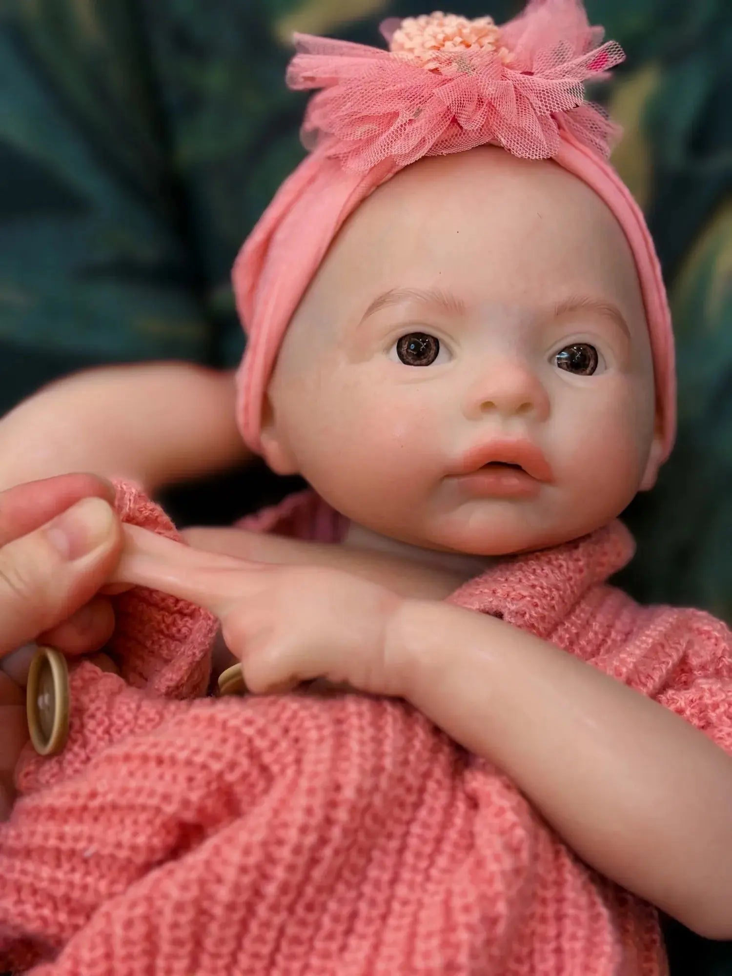 Image of Reborn Baby Dolls 18Inch Open Mouth Meadow Bebe Girl Reborn Baby Doll