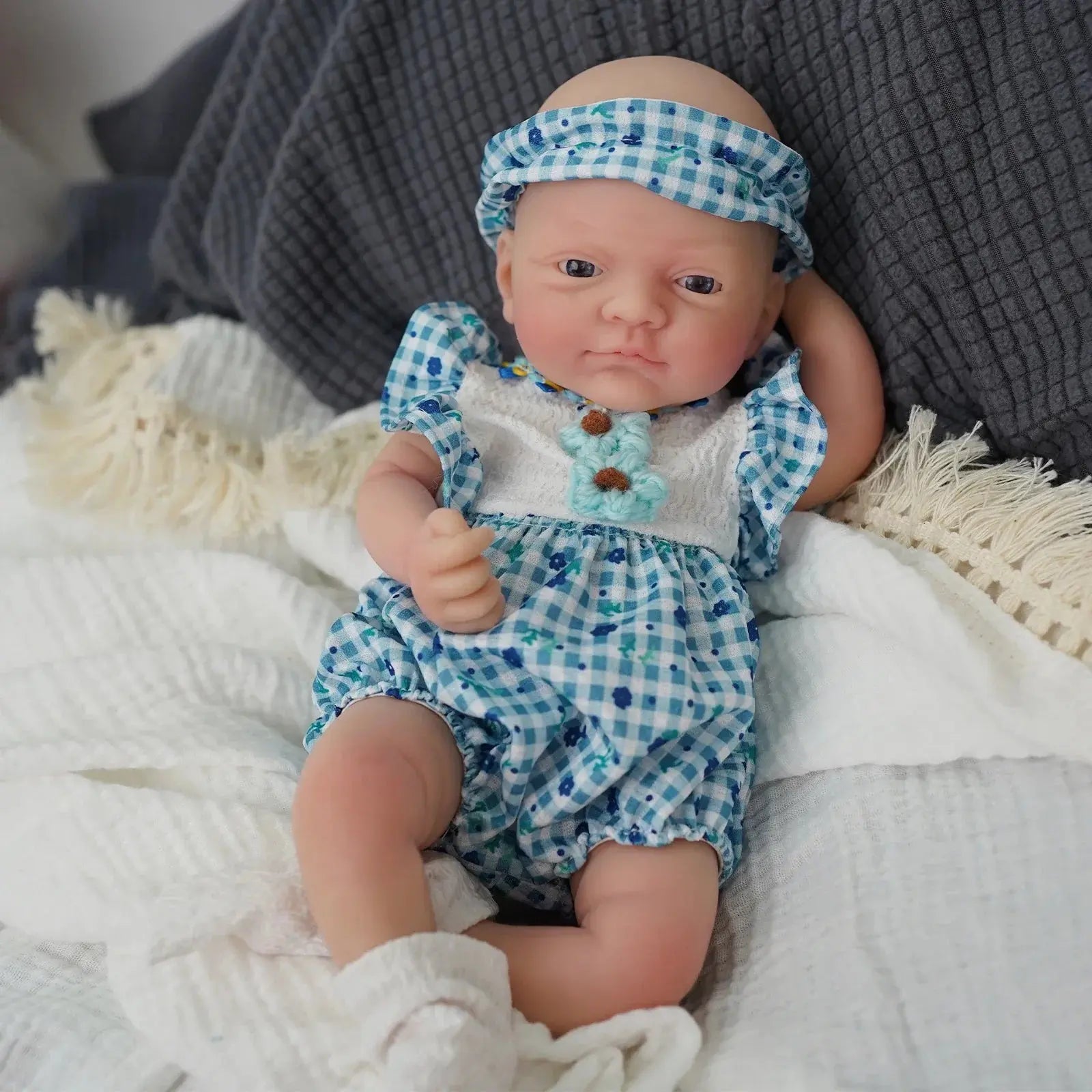 Image of Reborn Baby Dolls 12Inch 30Cm Micro Preemie Full Body Silicone Reborn