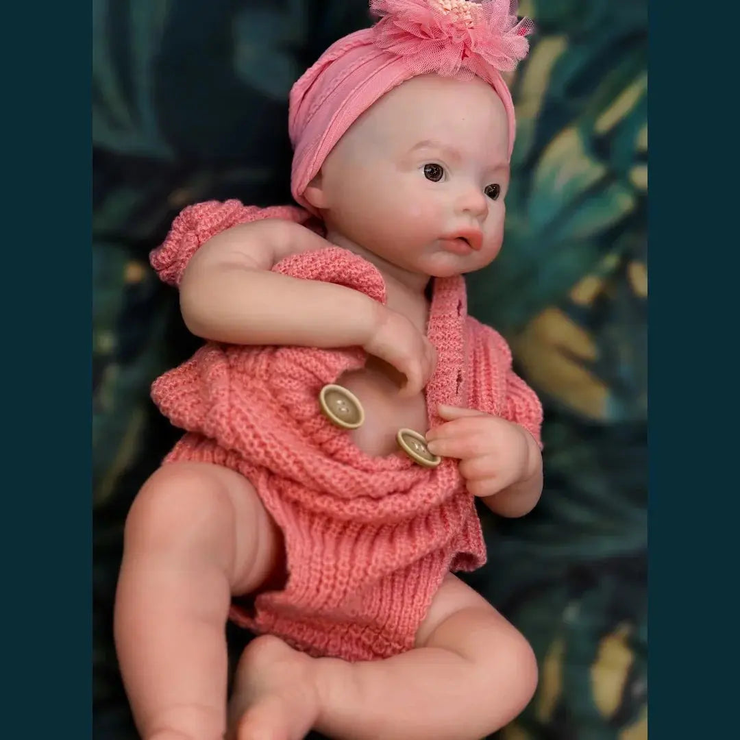 Image of Reborn Baby Dolls 45Cm Meadow Can Open Mouth  Solid Bebe Reborn De