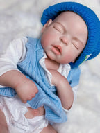 Image of Reborn Baby Dolls 55Cm Washable Solid Silicone Bebe Reborn Girl With