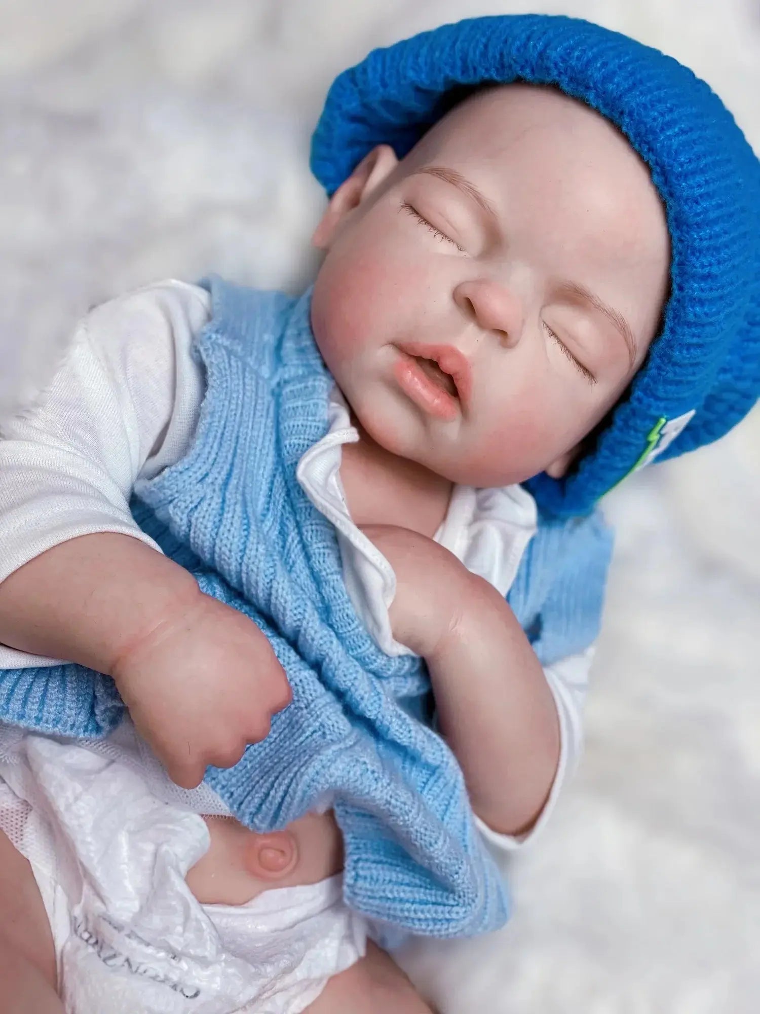 Image of Reborn Baby Dolls 55Cm Washable Solid Silicone Bebe Reborn Girl With
