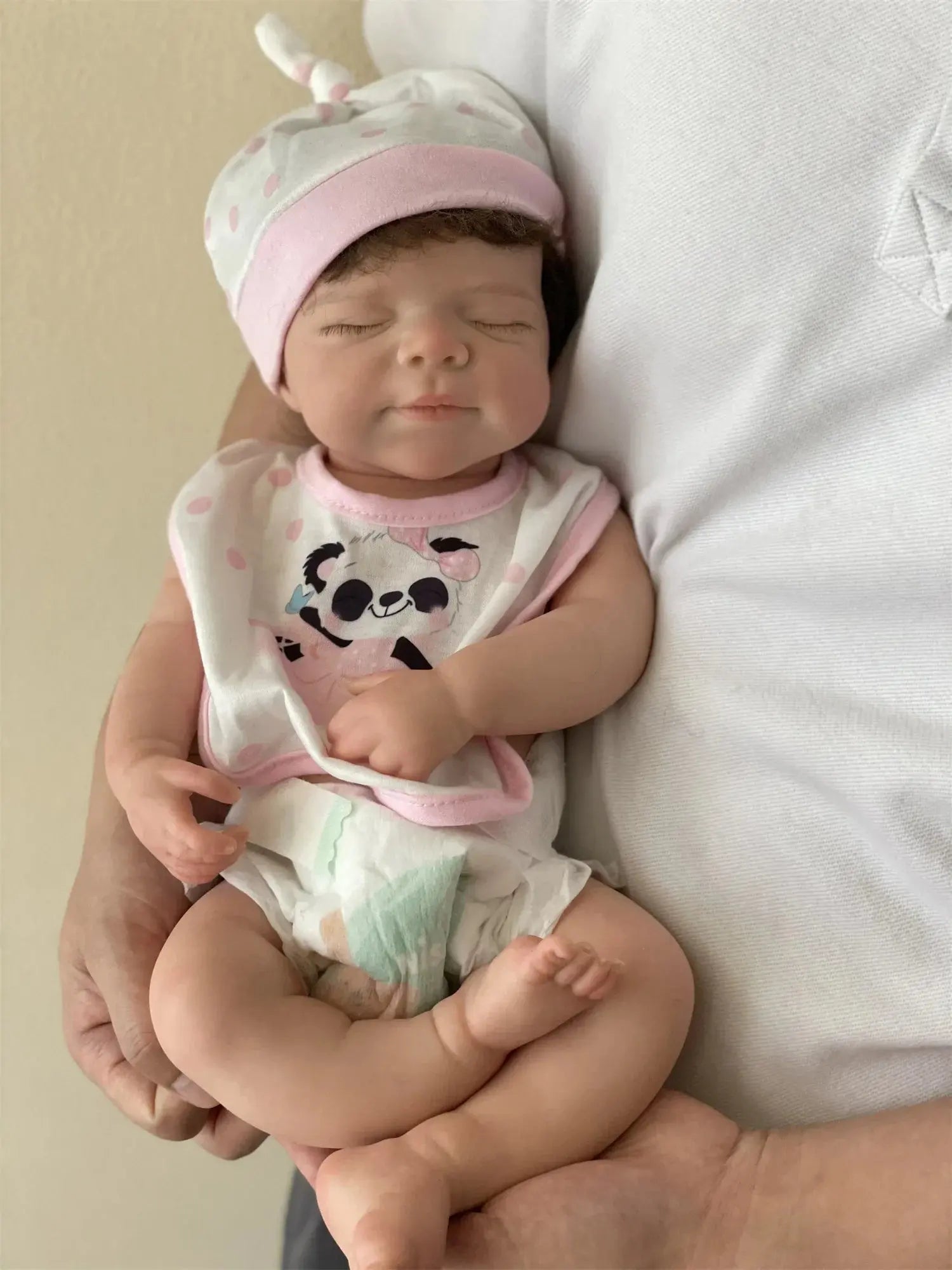 Image of Reborn Baby Dolls 45Cm Can Open Mouth Pascale Solid Silicone Bebe