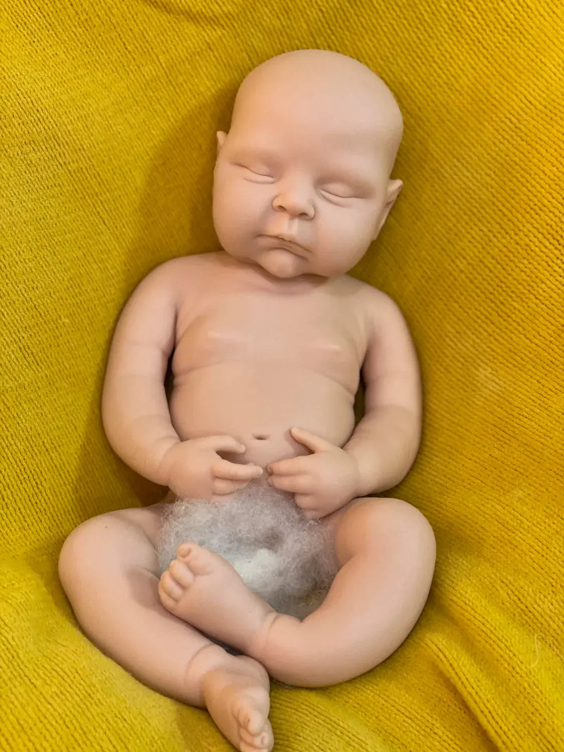 Image of Reborn Baby Dolls 45Cm Peaches Solid Silicone Bebe Reborn Girls With