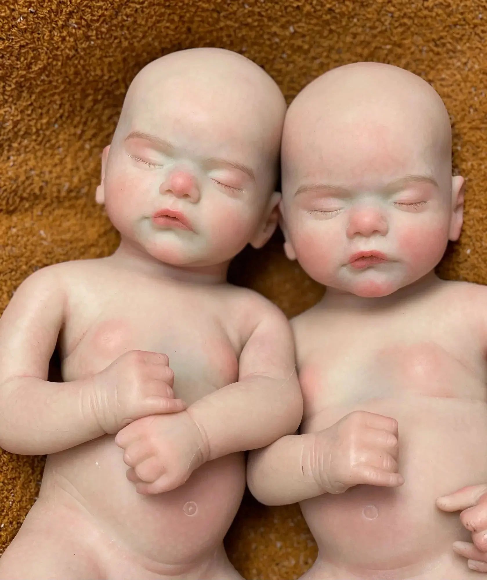 Image of Reborn Baby Dolls Can Open Mouth 45Cm Twins Sam Reborn Baby Girl And