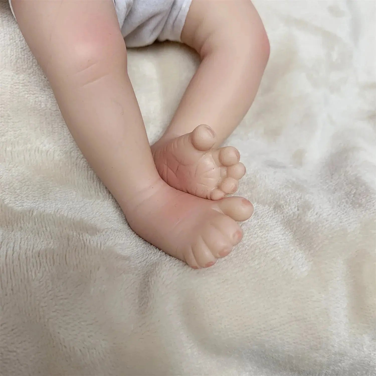 Image of Reborn Baby Dolls 33Cm Can Washable Full Body Solid Silicone Bebe