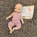 Image of Reborn Baby Dolls 10Inch Washable Open Eyes Lanny Full Body Silicone
