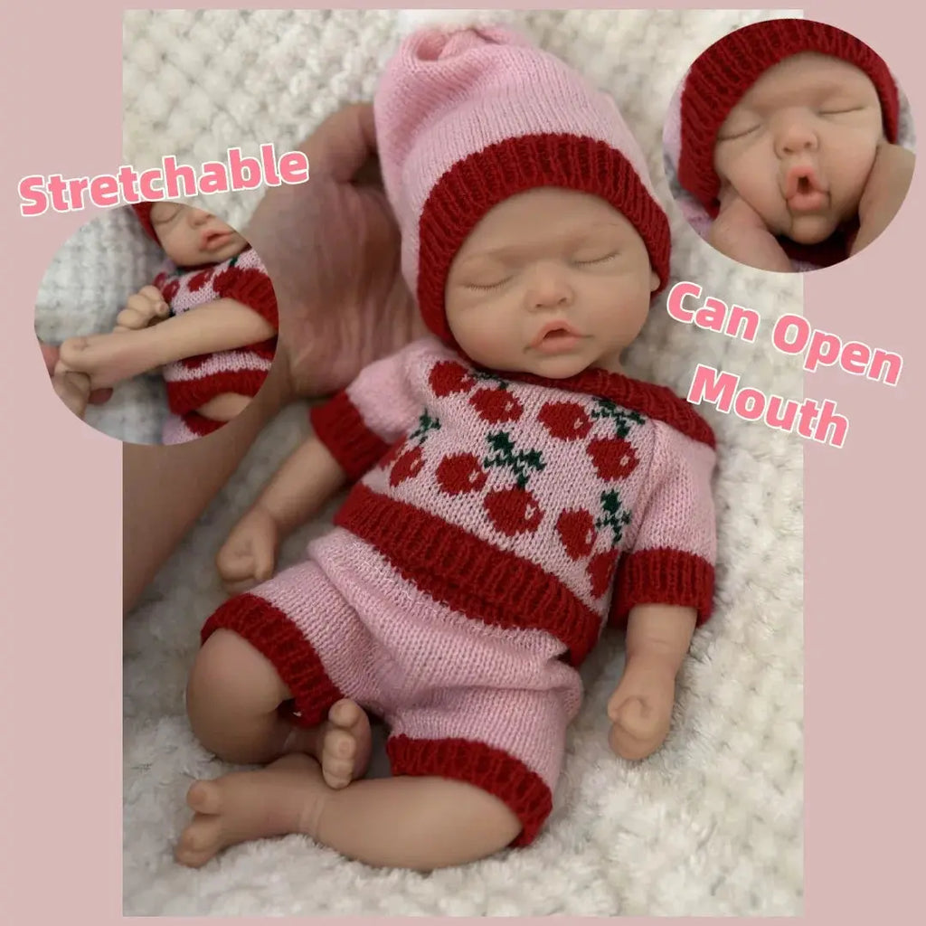 Image of Reborn Baby Dolls 13Inch Waterproof Whole Body Silicone Bebe Reborn
