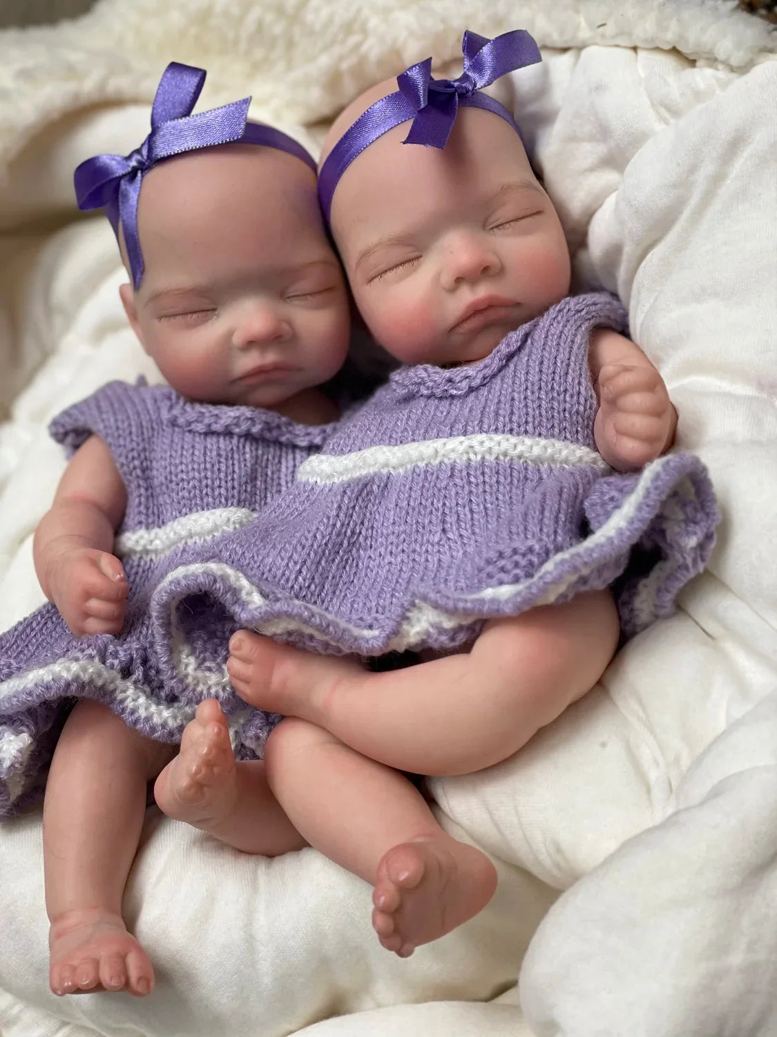 Image of Reborn Baby Dolls 11 Styles/ 26Cm Waterproof Close/Open Solid