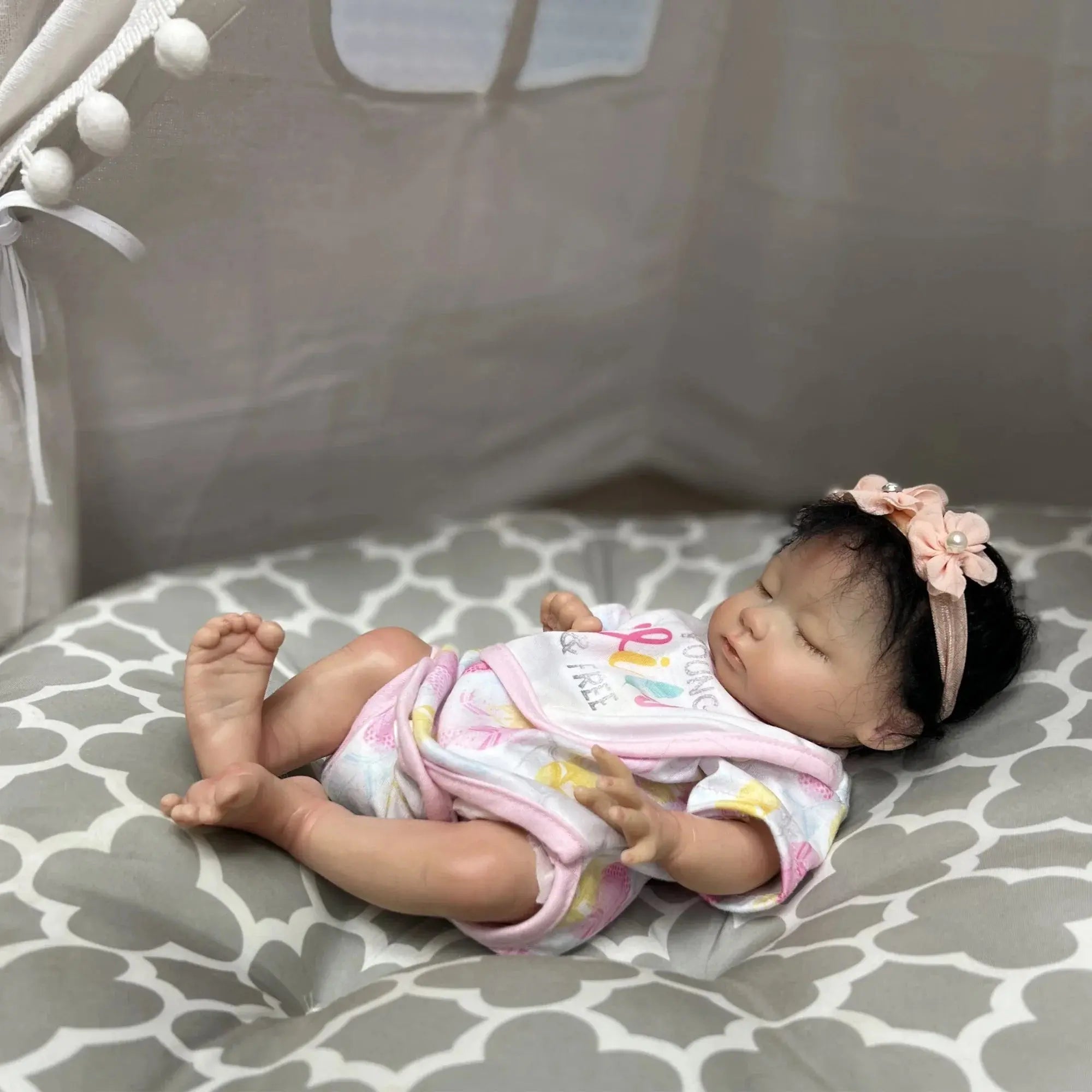 Image of Reborn Baby Dolls 35Cm Bebe Reborn Full Body Solid Silicone Reborn
