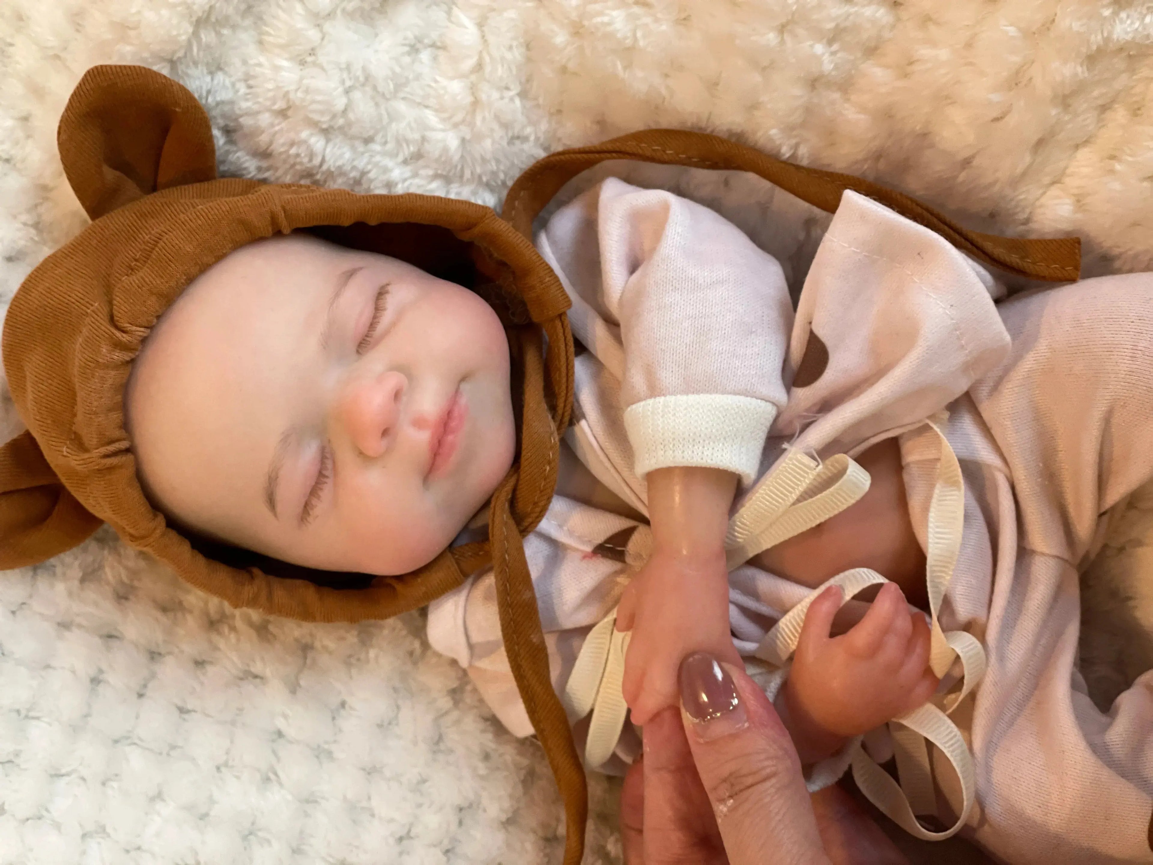 Image of Reborn Baby Dolls 13Inch Open Mouth Pascale Reborn Dolls Full Body