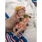 Image of Reborn Baby Dolls 6 Inch Reborn Baby Doll Realistic Miniature