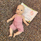 Image of Reborn Baby Dolls 25Cm Unpainted Silicone Girls Whole Body Soft Solid