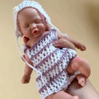 Image of Reborn Baby Dolls 26Cm Close Eyes  Washable Full Body Muñeca De