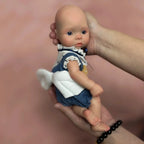 Image of Reborn Baby Dolls 27Cm Angel Girl Whole Silicone Bebe Reborn Dolls 3D
