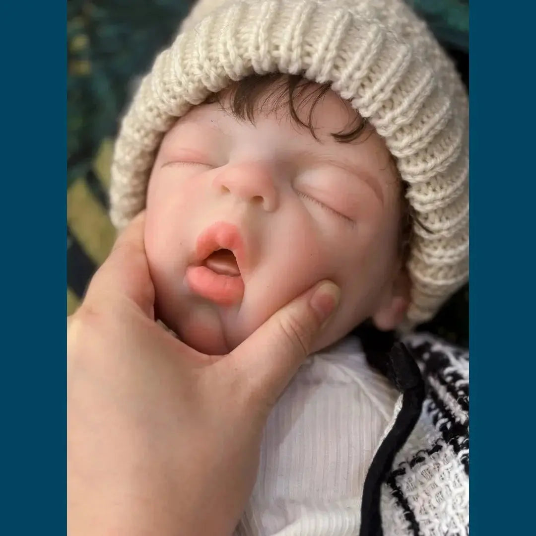 Image of Reborn Baby Dolls 22Inch Big Size Can Open Mouth Bébé Reborn De