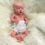 Image of Reborn Baby Dolls 18" 100% Full Silicone Newborn Doll Soft Reborn