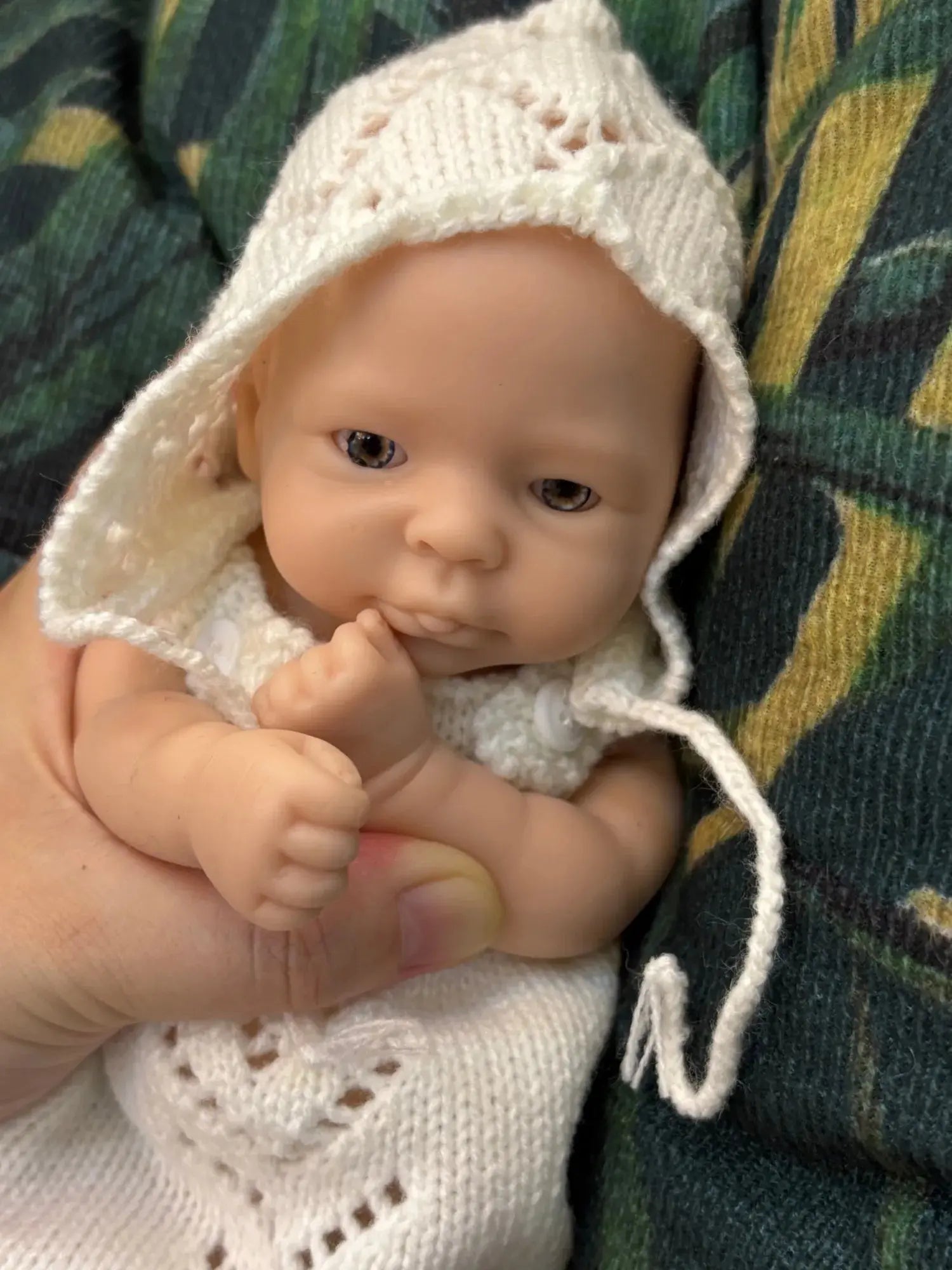 Image of Reborn Baby Dolls 10Inch Silicone Girls Whole Body Soft Solid